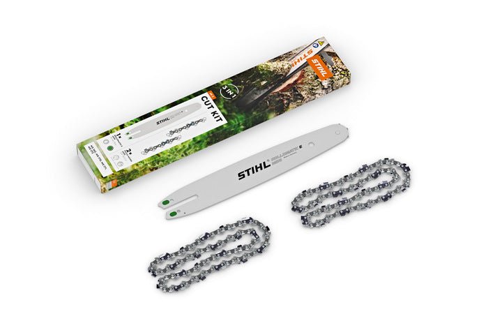 30050009900_10424_05036e78-b5f2-4703-9b60-1baa5af0902e.jpg STIHL Sägeketten-Führungsschienen-Set Cut Kit 2 – Bild 1
