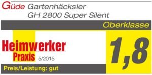 Güde Elektro-Gartenhäcksler GH 2800 Super Silent - Walzenhäcksler – Bild 4