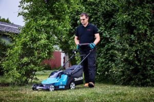 Makita Akku-Rasenmäher DLM432Z ohne Akku und Ladegerät – Bild 2