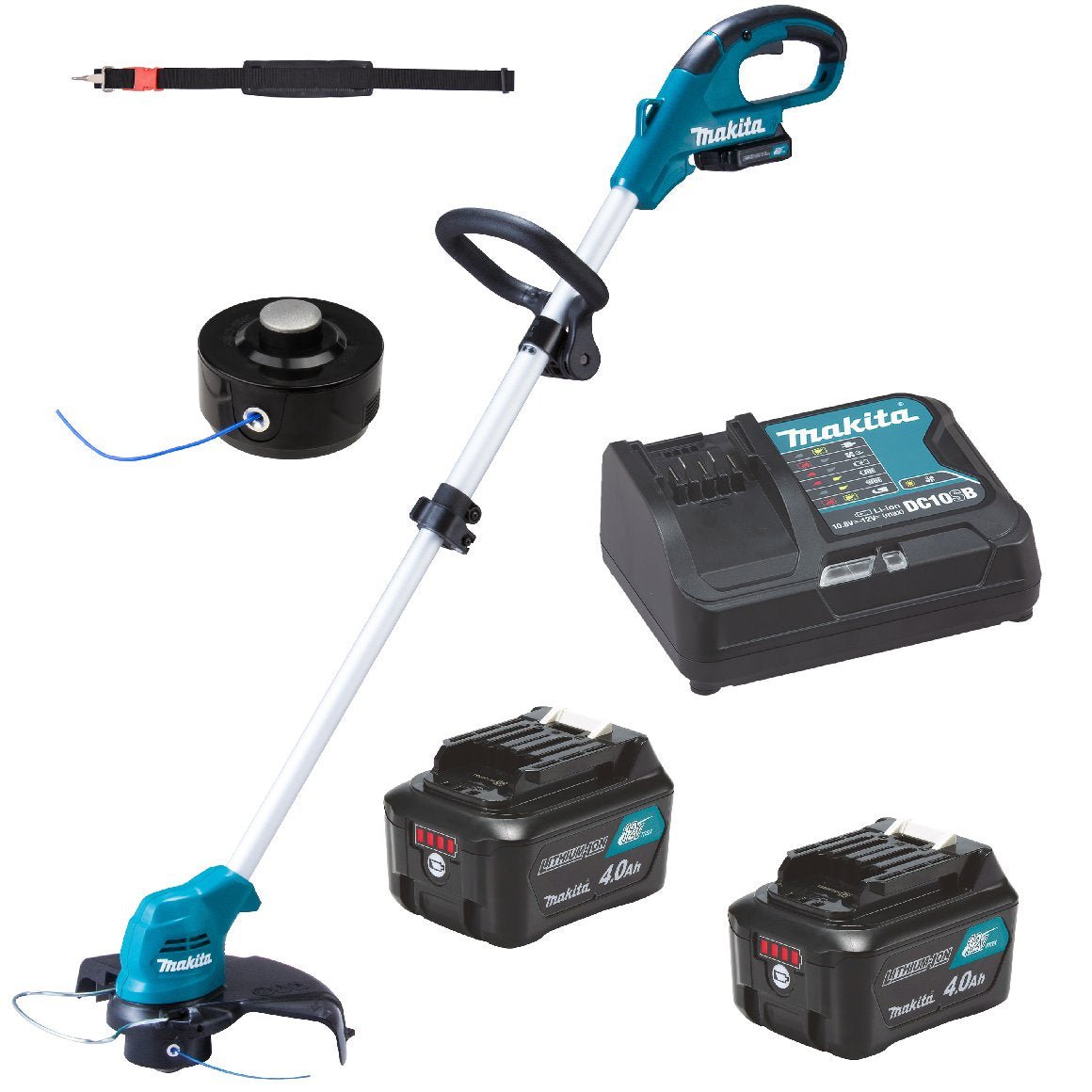Makita_UR100DSME_-_inkl_2_Akkus_Ladegeraet_202.jpg Makita Akku-Rasentrimmer UR100DSME - inkl. 2 Akkus + Ladegerät – Bild 1