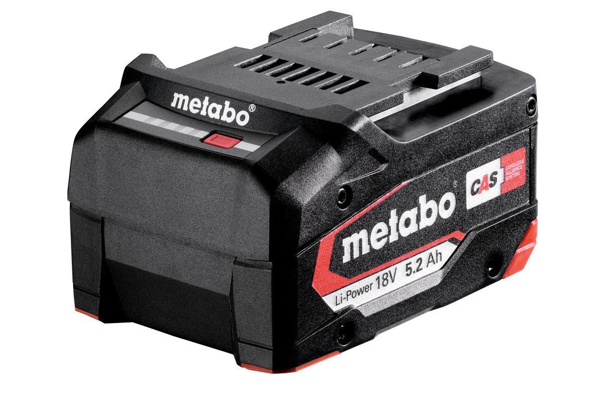 Metabo_18_V_-_52_Ah_20220505.jpg Metabo Li-Power Akkupack 18 V - 5,2 Ah – Bild 1