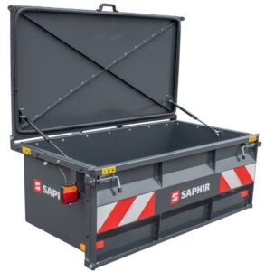 SAPHIR Transportbox TB 141 - Euro- und Dreipunktaufnahme, Spritzwassergeschützt