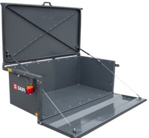 SAPHIR Transportbox TB 141 - Euro- und Dreipunktaufnahme, Spritzwassergeschützt – Bild 3