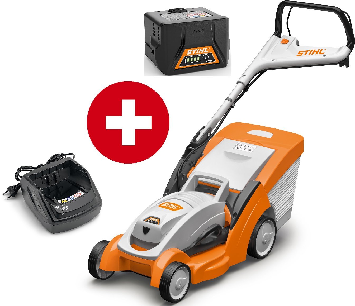 STIHL Akku-Rasenmäher RMA 239 C mit Akku AK 20 und AL 101 – Bild 1