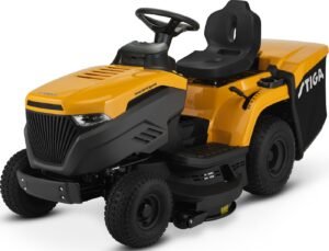 Stiga Rasentraktor Estate 598 W Special HONDA - Winterpaket mit Schneeschild und Schneeketten – Bild 5