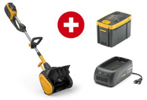 Stiga Akku Schneefräse ST 300e Kit - mit 2 Ah Akku und Ladegerät