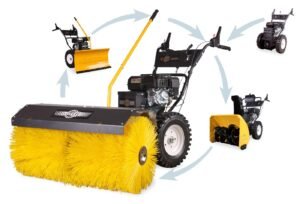 Texas Multimaschine COMBI 800TG + 80 cm Kehrbürste – Bild 2