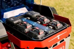 Toro Akku-Null-Wendekreis Mäher TimeCutter MyRIDE eMR 4275T Ausstellungsgerät – Bild 8